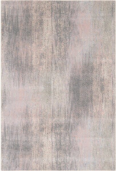 Covor roz/gri din lână 133x180 cm Calvi rose – Agnella