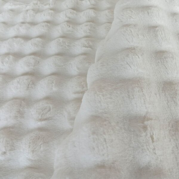 Covor alb lavabil 150x230 cm Bubble White – Mila Home