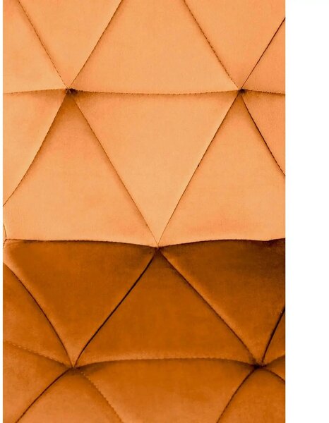Scaun bucatarie material textil K453, caramiziu, 48x53x86 cm
