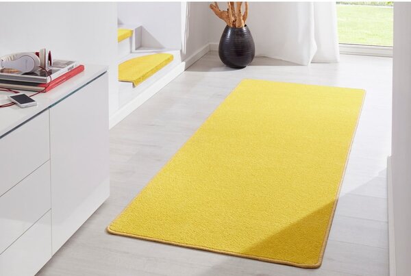 Covor tip traversă Hanse Home Fancy, 80x300 cm, galben