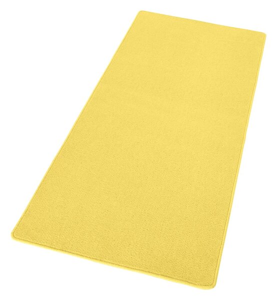 Covor tip traversă Hanse Home Fancy, 80x300 cm, galben