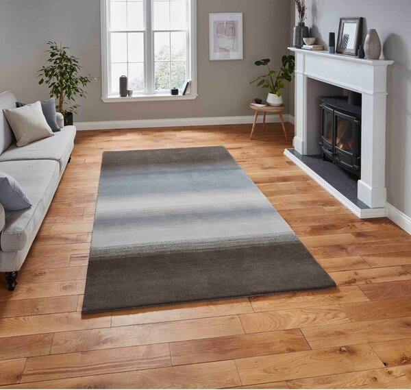Covor din lână gri 230x150 cm Elements - Think Rugs