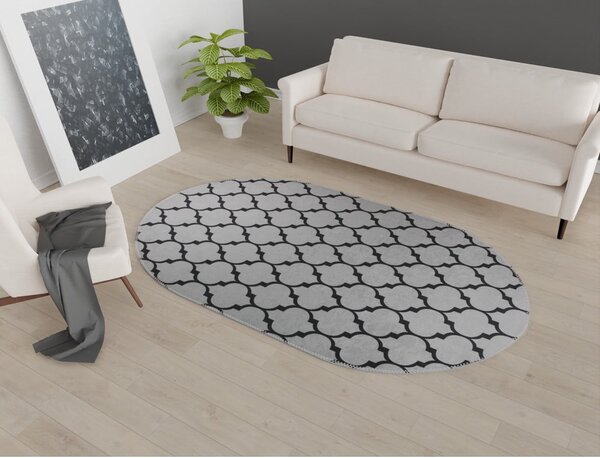 Covor gri închis lavabil 120x180 cm – Vitaus