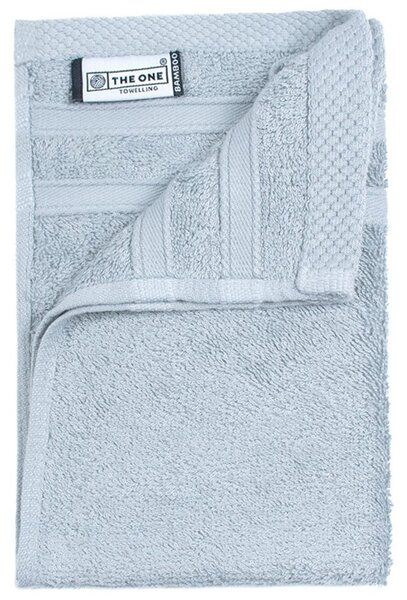 Prosop mic din bambus Bamboo - Deschisă gri | 30 x 50 cm