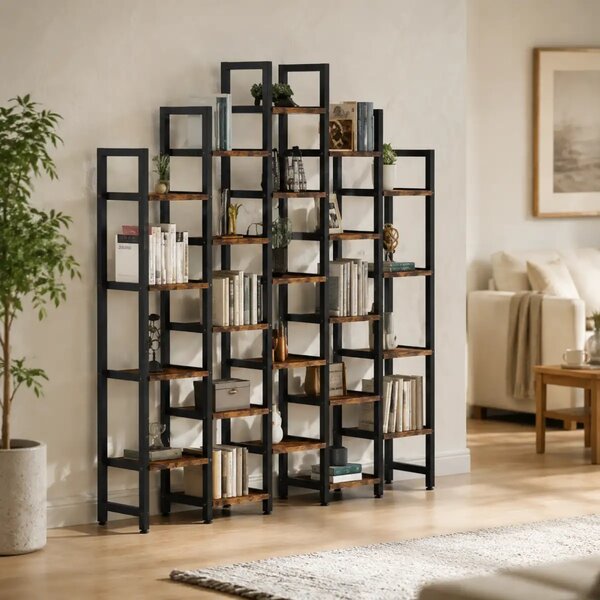 Biblioteca ,solid wood,lemn, Homs,seria A-620,218x27x210 cm ,630106