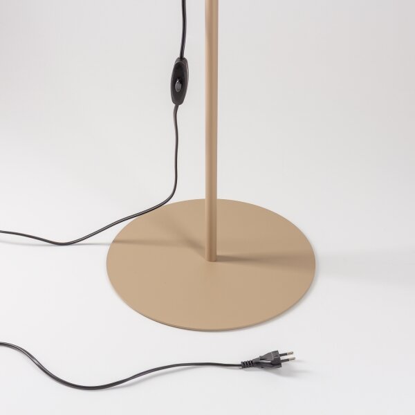 Brilagi - Lampadar VULCANO 3xG9/8W/230V bej/fumuriu bej