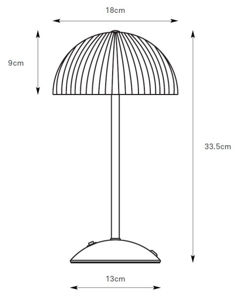 Markslöjd 109139 - Lampă de masă ZIN 2xG9/20W/230V gri