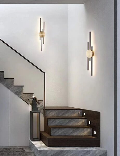 Lampa de perete LED APP1437-W BLACK GOLD