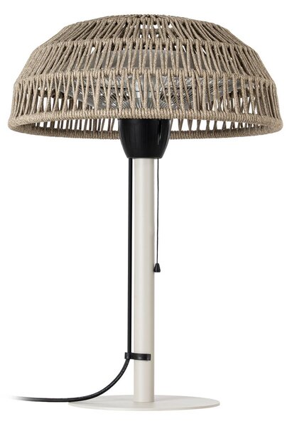 Încălzitor de masă Calenza, bej, înălțime 70 cm, 1.500 W, aluminiu - Lucande Lucande, Calenza, Bej, Metal, Modern