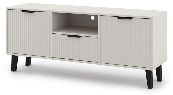 Comoda tv eleganta BORG, casmir, PAL laminat, 140x39x58 cm