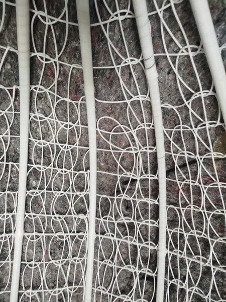 OFERTA Fotoliu suspendat alb KOKON fara suport Calitatea II