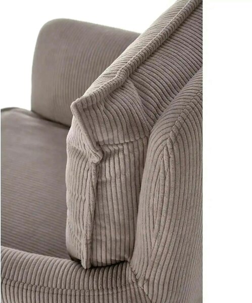 Scaun rotativ K528, gri/negru, stofa catifelata/metal, 60x67x90 cm