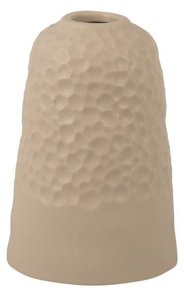 Vază din ceramică PT LIVING Carve, înălțime 18,5 cm, bej