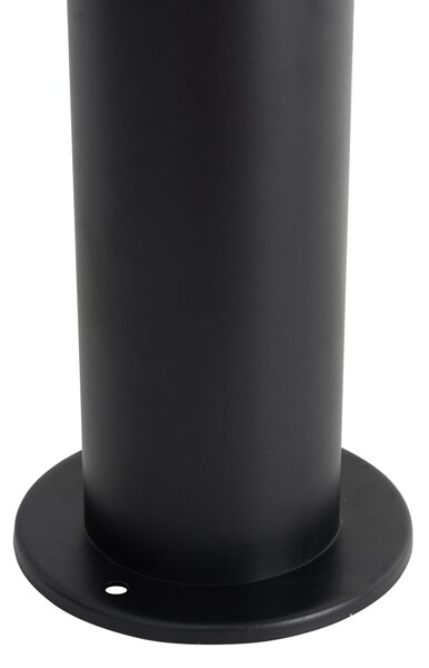 Lampă de exterior modernă neagră 80 cm IP44 incluzând LED - Roxy