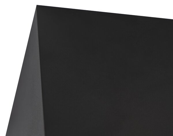 Spot de design negru pătrat - Box