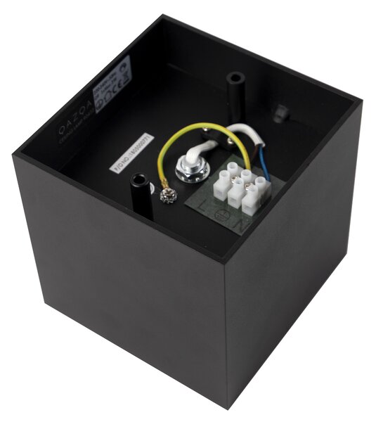 Spot de design negru pătrat - Box