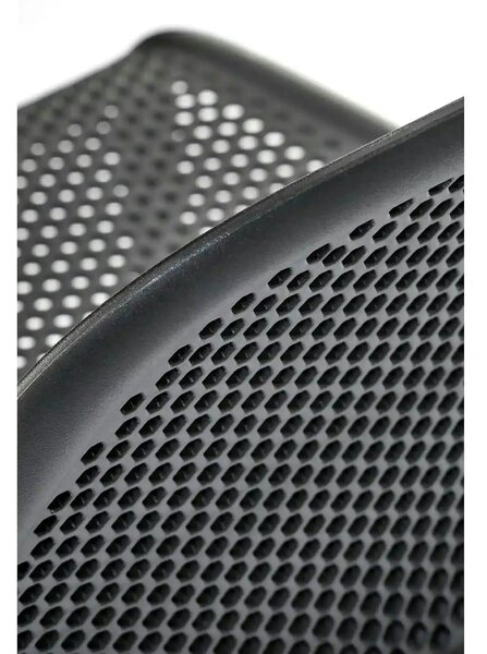 Scaun de gradina K532, negru, polipropilena, 50x56x80 cm