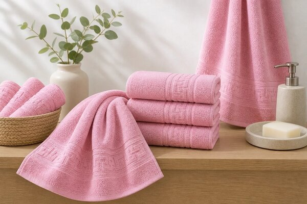 Prosop HORECA Greek Border 500g (Rose Paradise) 50x90 cm
