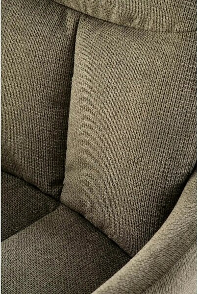 Scaun rotativ K536, verde/negru, stofa clasica/metal, 62x68x85 cm