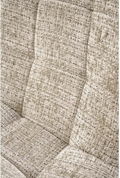 Scaun K547, bej/negru, stofa clasica/metal, 45x53x87 cm