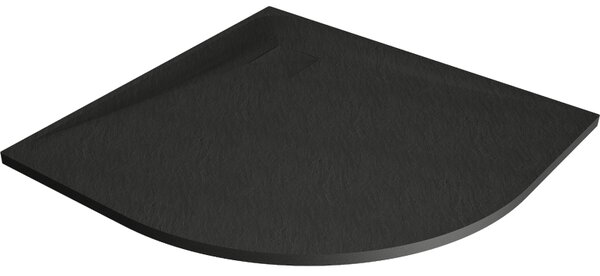 Mexen Bert, cadă de duș pătrată SMC 80 x 80 cm, neagră, 4KR708080