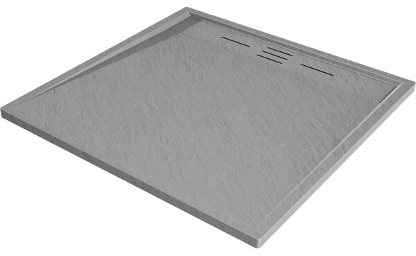 Mexen Amon brodzik pătrat SMC 90 x 90 cm, gri - 4F619090