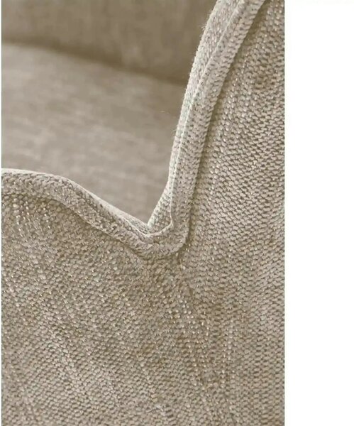 Scaun rotativ K553, bej/negru, stofa clasica/metal, 60x66x96 cm