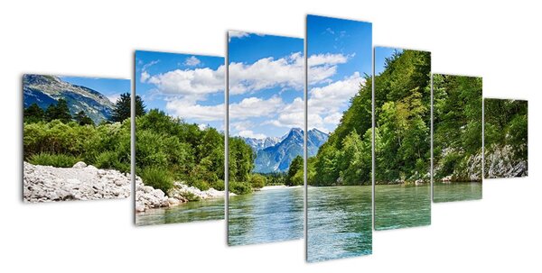 Tablou modern - suprafata apei (210x100cm)