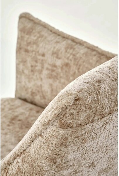 Scaun K559, bej/negru, stofa clasica/metal, 60x59x85 cm
