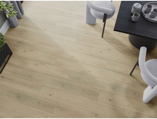 Mexen Calera probă de panouri vinilice SPC 6,5 mm, suport IXPE 1,5 mm, 4 V-Fuga, Stejar - F1020-S
