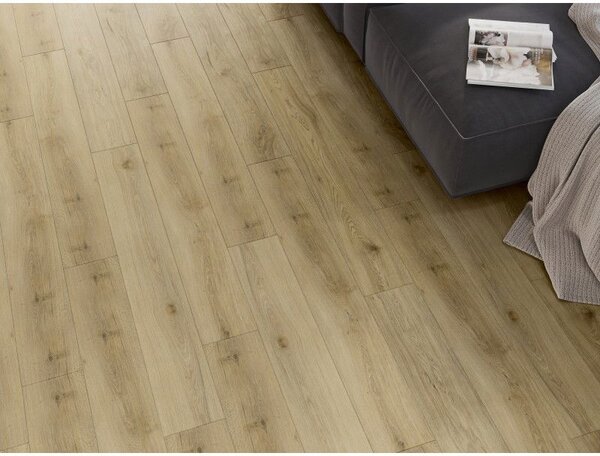 Mexen Charter Oak probă panouri vinilice SPC 6,5 mm, suport IXPE 1,5 mm, 4 V-Fuga, Stejar - F1022-S