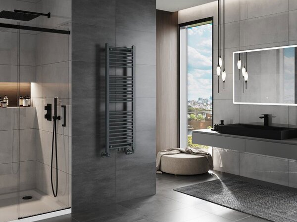 Mexen Mars radiator baie 1200 x 400 mm, 439 W, antracit - W110-1200-400-00-66