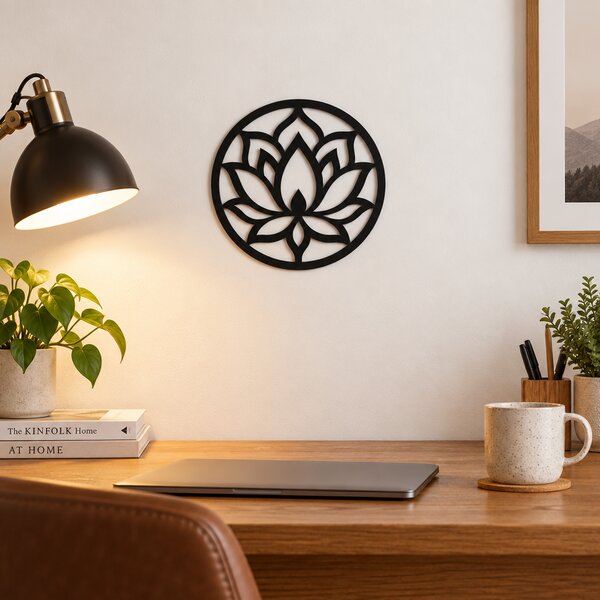 Mandala Lotus NOOT – Decorațiune de perete, Ø 24 cm