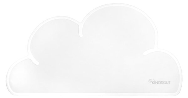 Suport din silicon pentru masă Kindsgut Cloud, 49 x 27 cm, alb