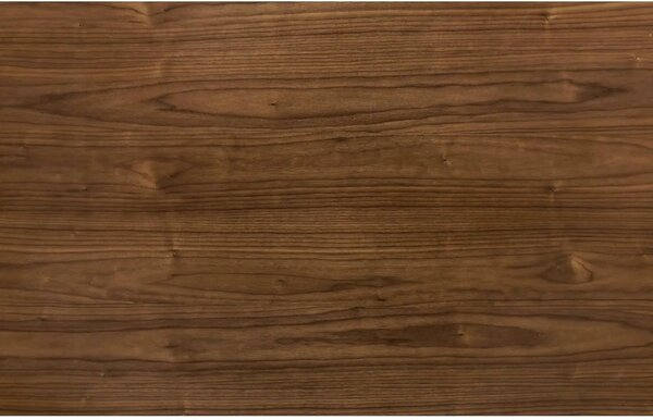 Masa PEDRO, nuc/negru, furnir/lemn, 160x90x75 cm