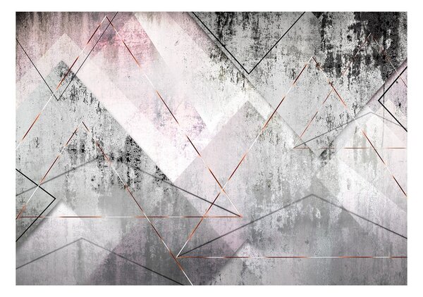Tapet în format mare Artgeist Triangular Perspective, 400 x 280 cm