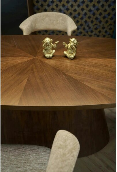 Masa moderna dining VAGNER, nuc, 220x98x76 cm