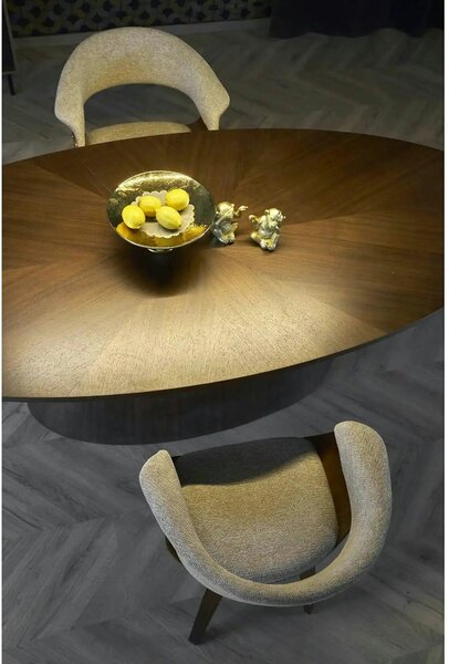 Masa moderna dining VAGNER, nuc, 220x98x76 cm