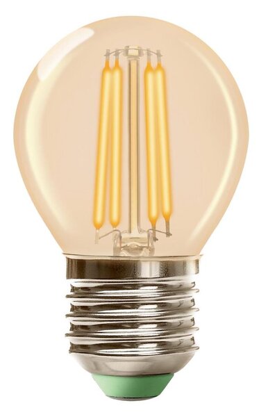Bec LED G45 CLASSIC AMBER E27/6,5W/230V 2200K - Brilagi
