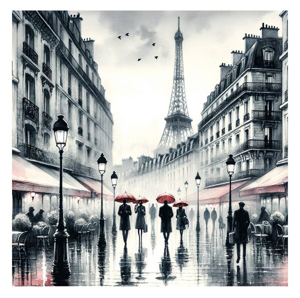 Tablou cafenele din Paris