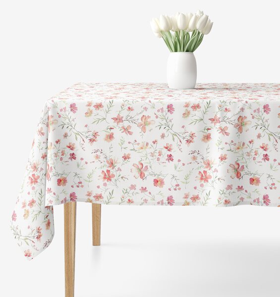 Goldea față de masă decorativă valencia - flori de câmp 120 x 160 cm