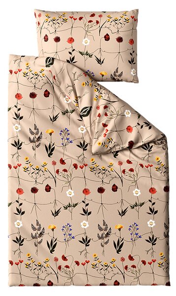 Lenjerie cocolino HERBAR bej Dimensiune lenjerie de pat: 70 x 90 cm | 140 x 220 cm