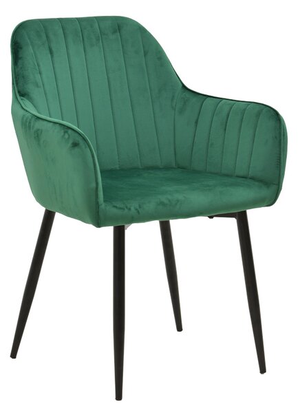 Scaun Bucatarie/Dining Noell XL Catifea Verde