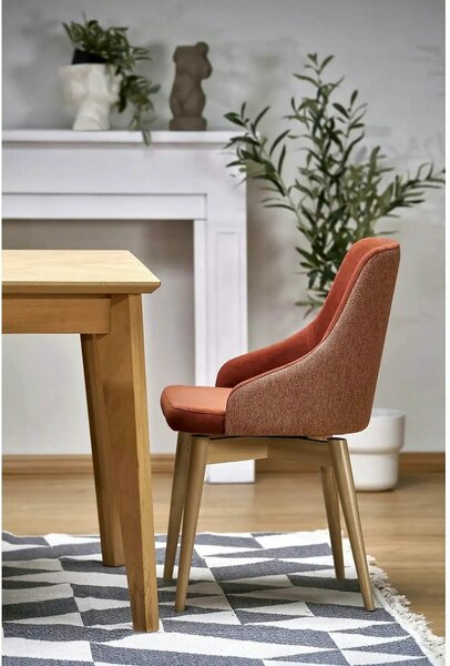 Masa extensibila EDMONDO, stejar, PAL laminat/furnir, 160/240x90x75 cm