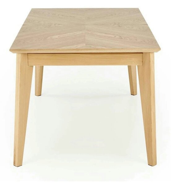 Masa extensibila EDMONDO, stejar, PAL laminat/furnir, 160/240x90x75 cm