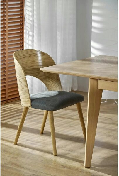 Masa extensibila EDMONDO, stejar, PAL laminat/furnir, 160/240x90x75 cm