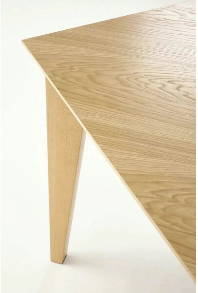 Masa extensibila EDMONDO, stejar, PAL laminat/furnir, 160/240x90x75 cm