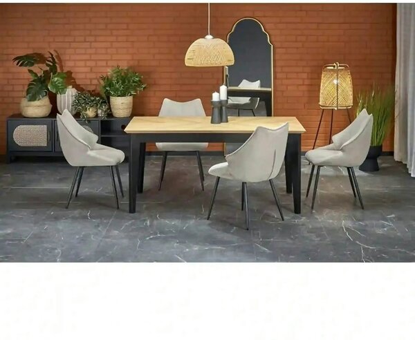 Set masa EDMONDO cu 4 scaune K543