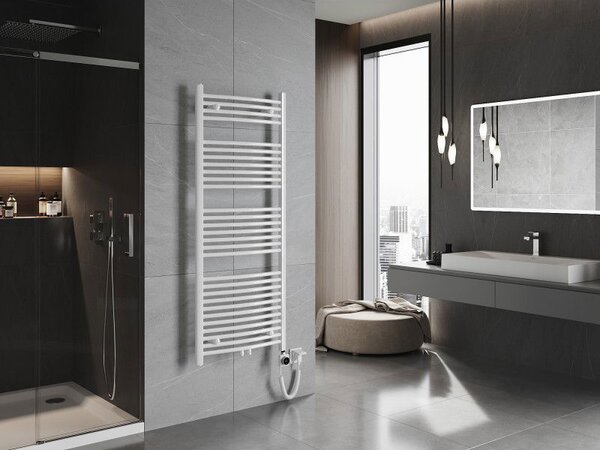 Mexen Ares, element electric de încălzire 1500x600 mm + tijă de încălzire 900 W, alb, W102-1500-600-6900-20