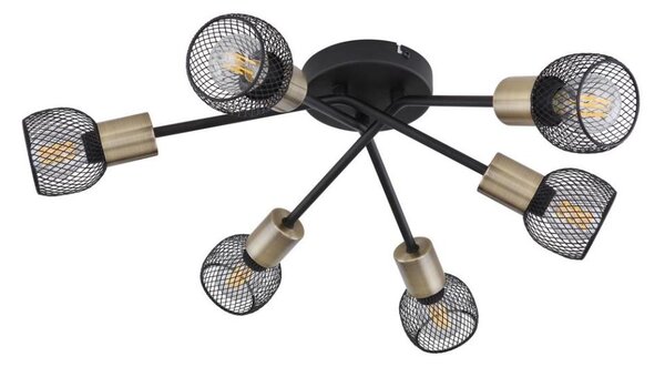 Lustră aplicată Globo 54028-6S FIASTRA 6xE14/40W/230V